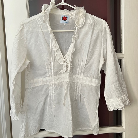 Cotton pullover blouse BVI brand - Picture 1 of 6